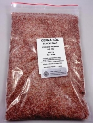 Černá sůl čistá přírodní 0,5 kg
