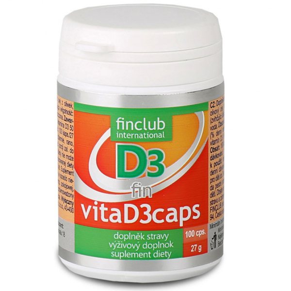 VitaD3caps - vitamín D pro kosti, svaly, zuby