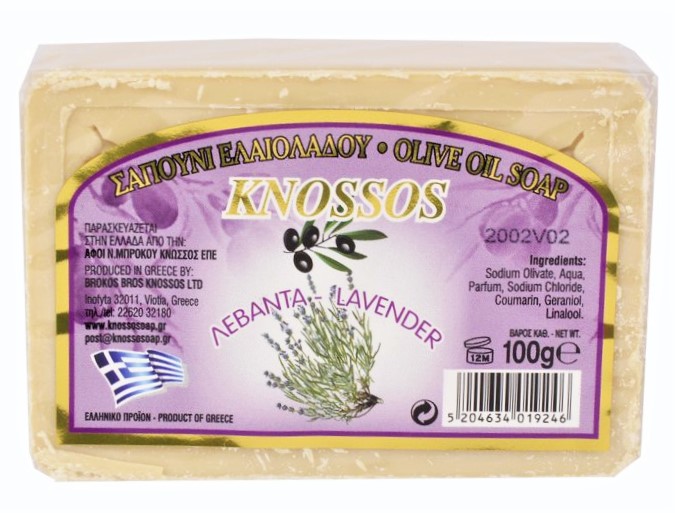 Mýdlo Levandulové, 100 g, Knossos